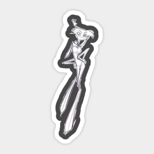 Angel Dust from Hazbin Hotel Sticker